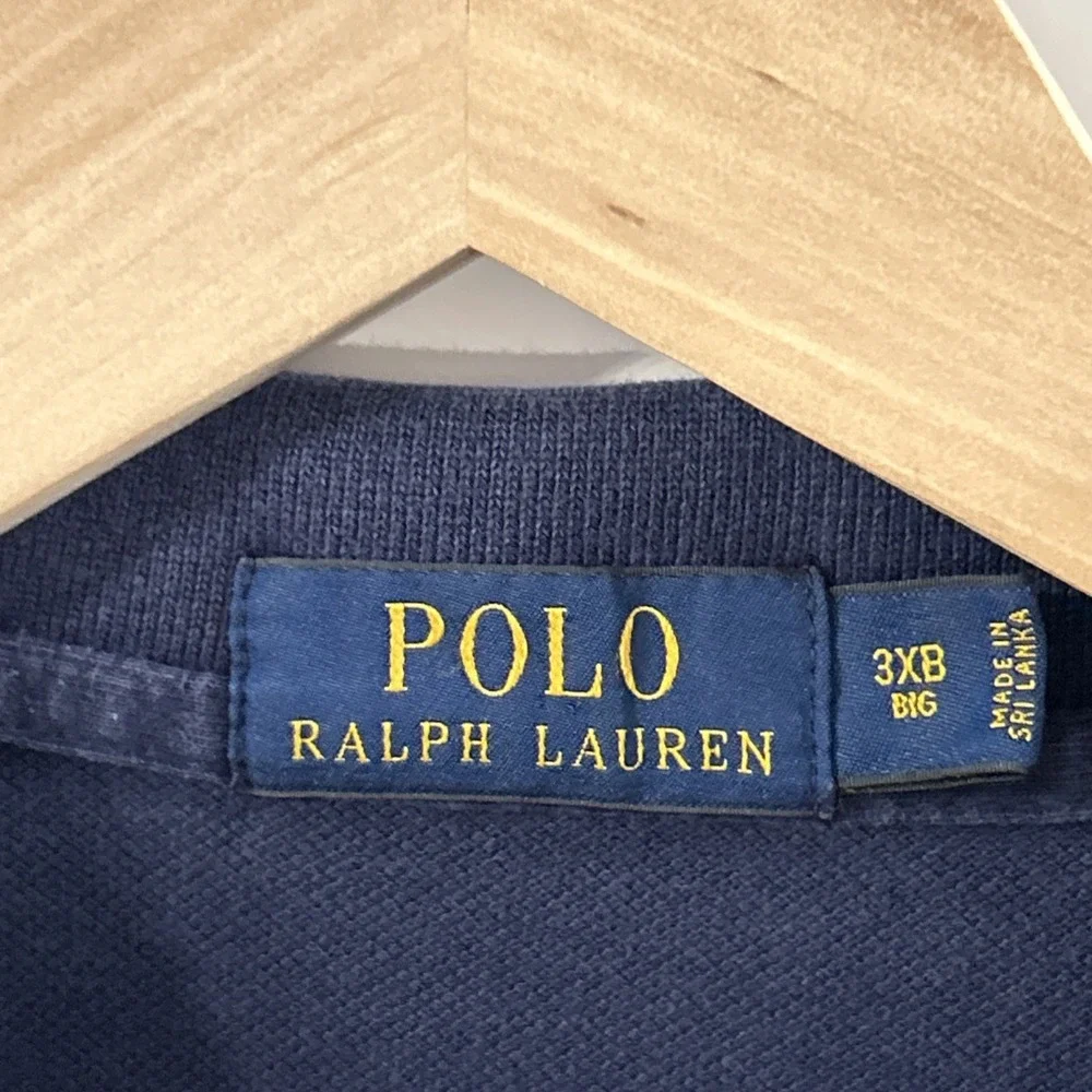 Mens Polo Ralph Lauren Big & Tall Short Sleeve Polo Shirt Sz 3XB